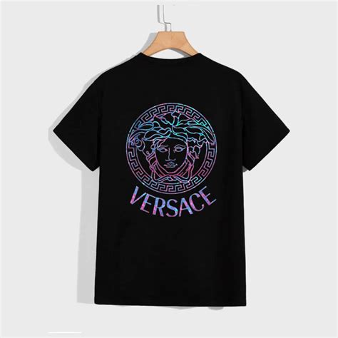 versace collection black shirt|1st copy Versace shirt men.